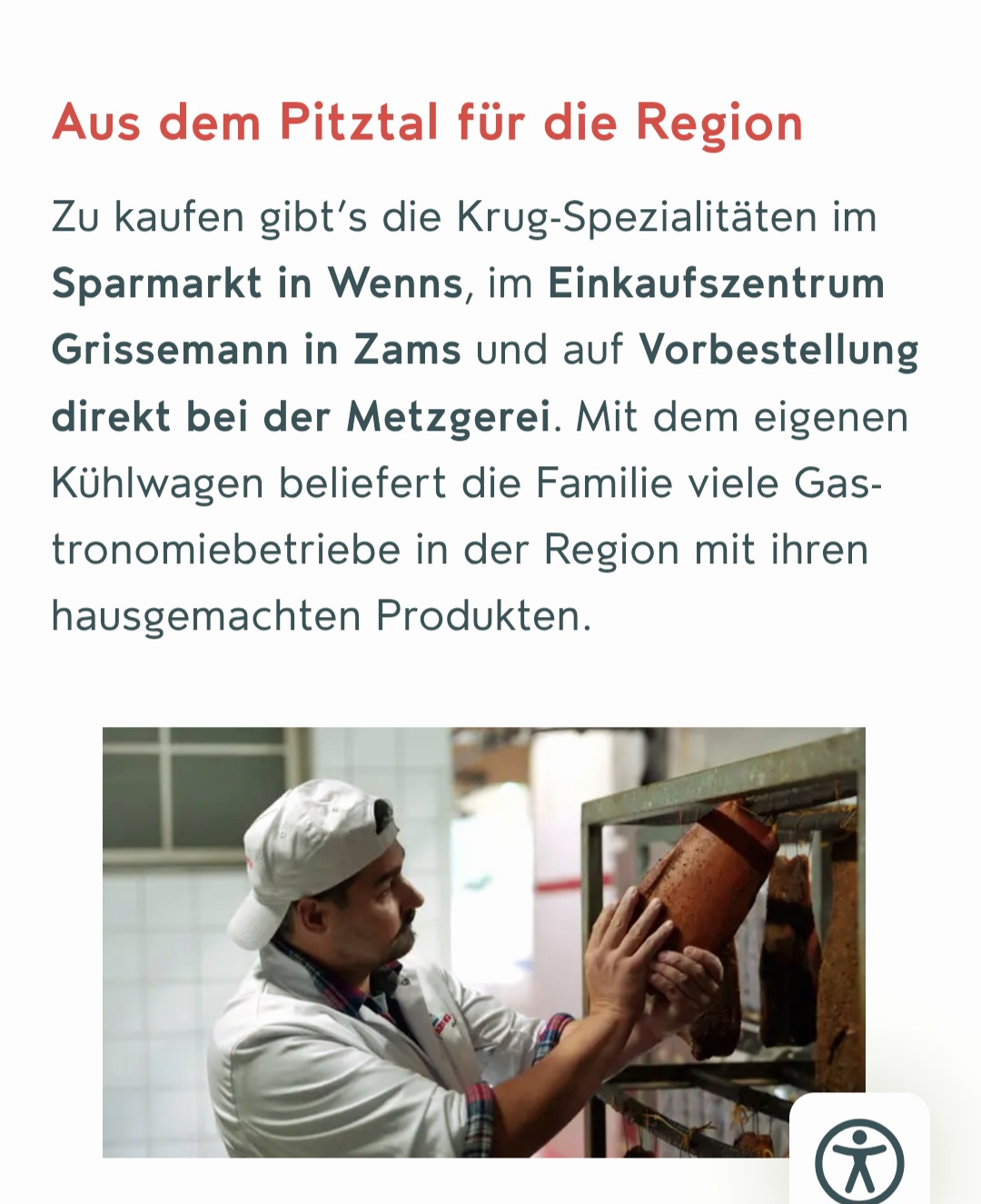 Martin Krug bei der handwerklichen Speckproduktion